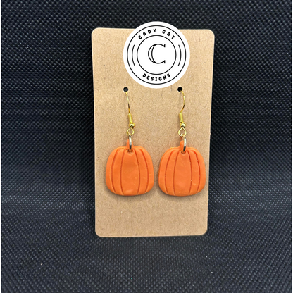 Fall Bundle #2 - Handmade Earrings & Scrunchie